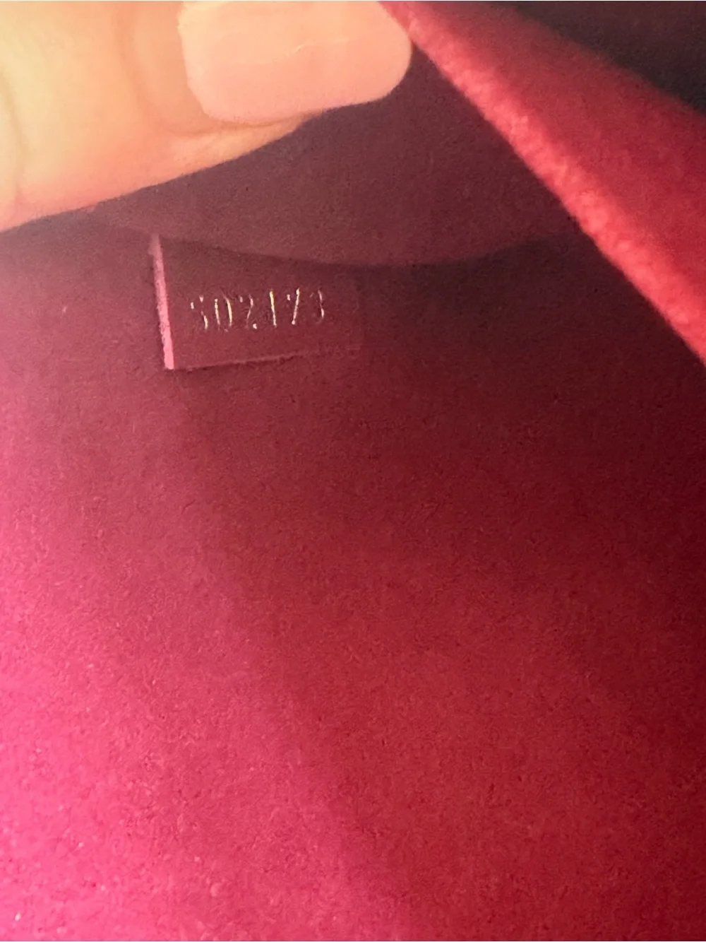 Louis Vuitton Fuschia Epi Leather Wristlet Pouch